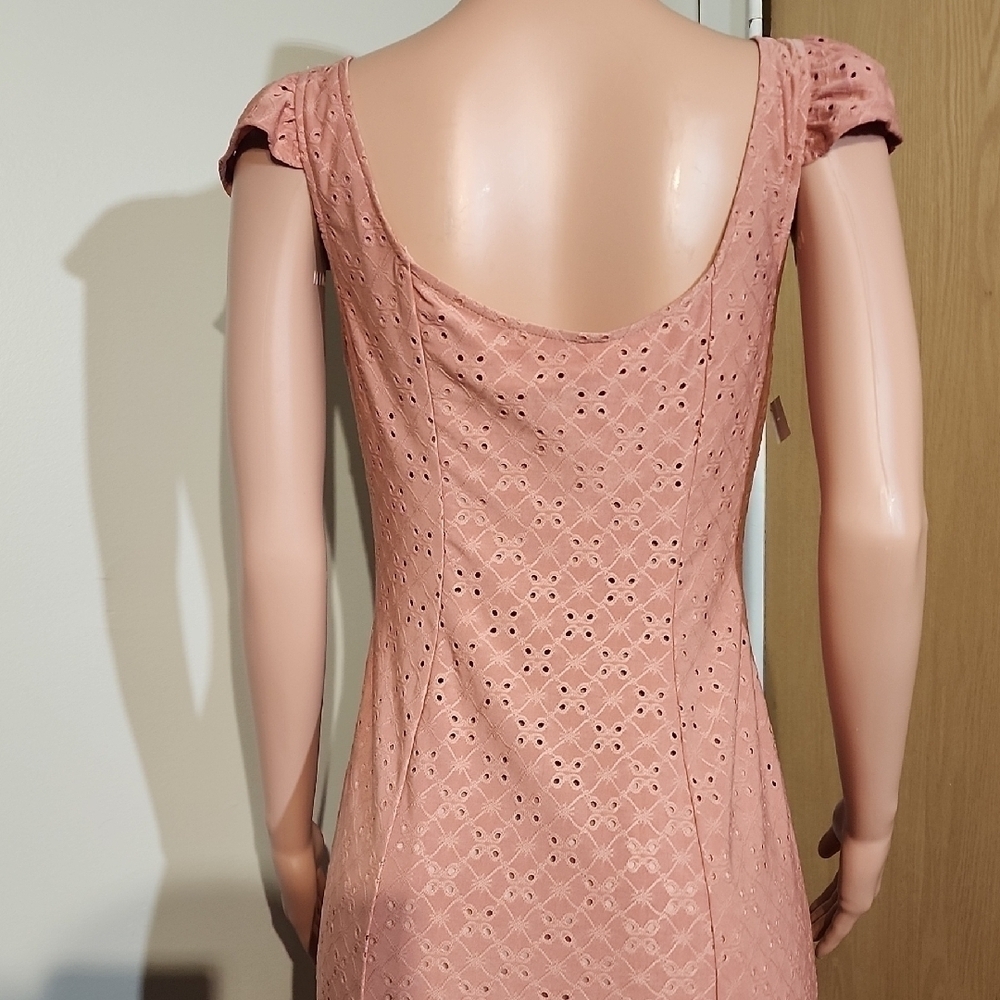 Wayf Pink Maxi Sundress with Sweetheart Neckline - Picture 9 of 13